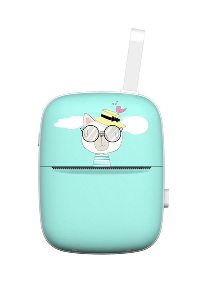 Bluetooth Connect Portable Thermal Printer Green