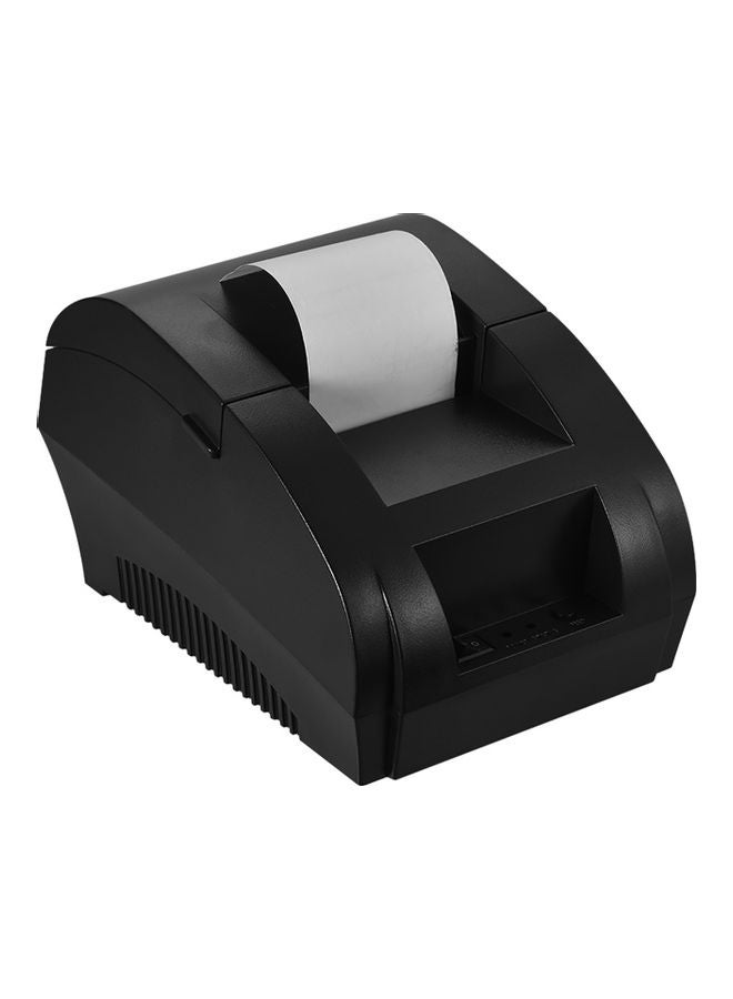 Portable Bluetooth Thermal Printer Black - Image 1