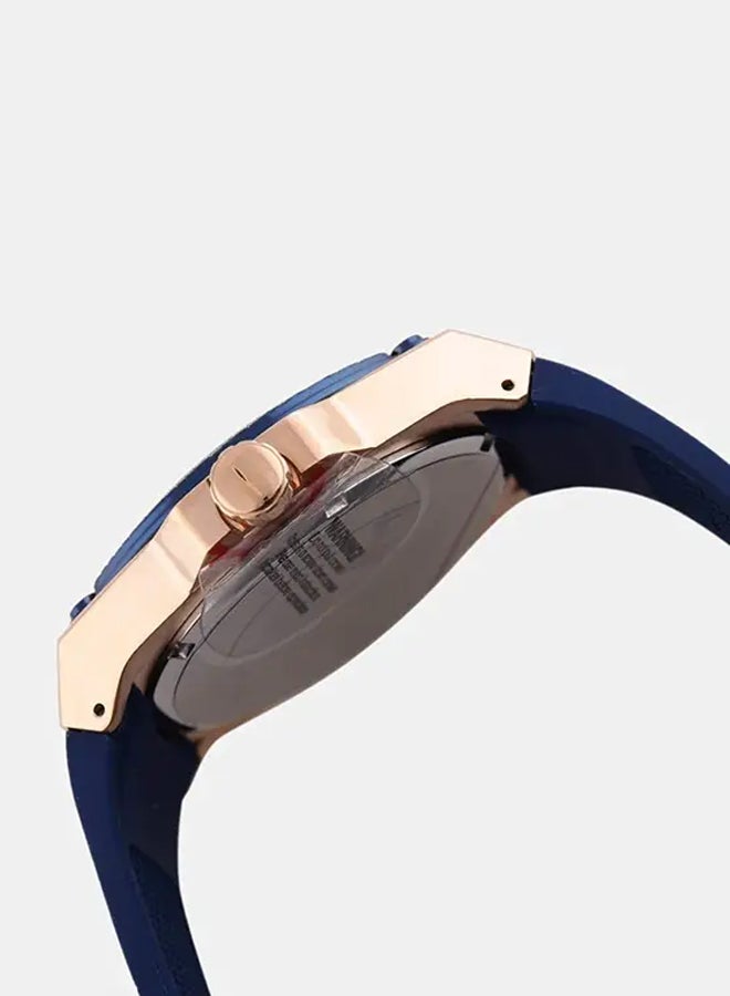 GUESS Men's Water Resistant Analog Watch W1049G2 - 45 mm - Blue - Image 5