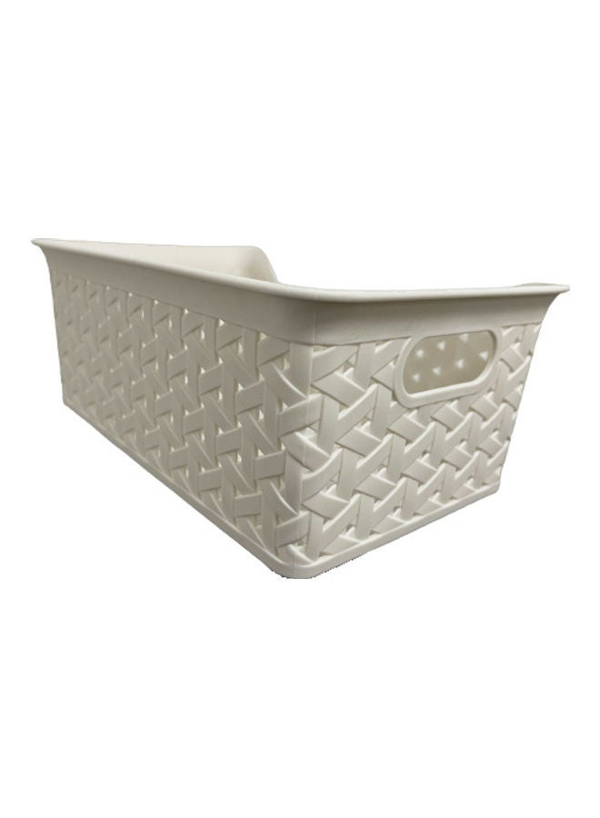 fashionhome Multi Functional Plastic Storage Box Beige - Image 5