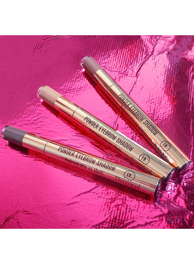 Dermacol Powder Eyebrow Shadow No 2  - Image 3