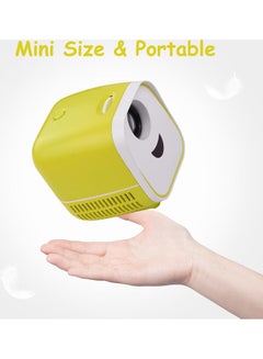Generic Mini LED Video Projector with Remote Control Yellow  - Image 5
