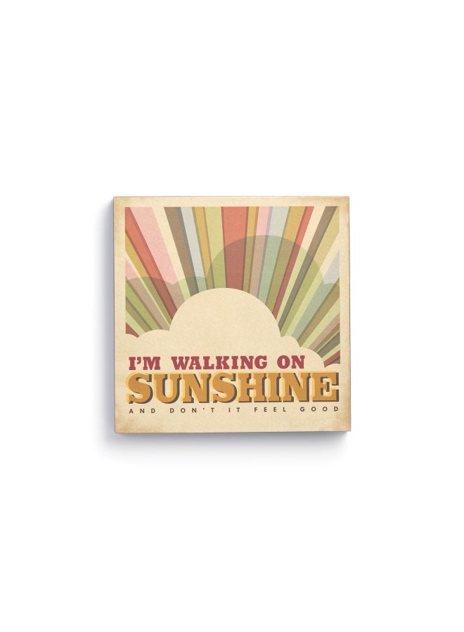 DEMDACO Walking Sunshine Wall Art Multicolour