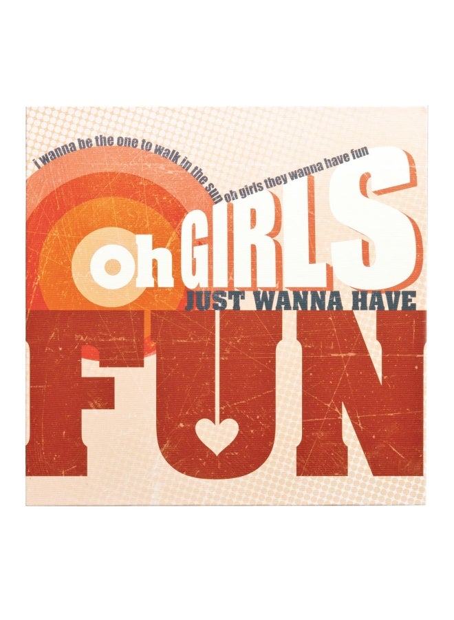 ديمداكو لوحة فنية تعبر عن رغبة الفتيات بالمرح متعدد الألوان