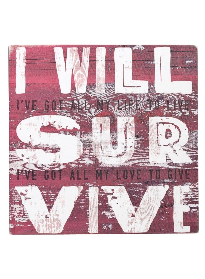 I Will Survive Wall Art Multicolour - v1620298292/N47141854A_1