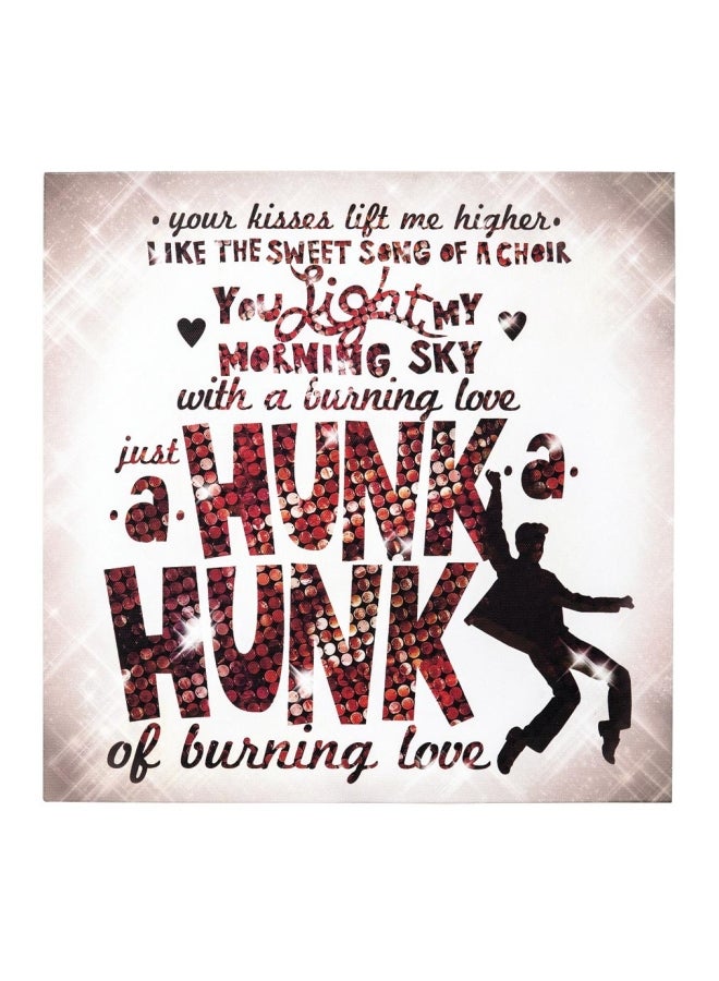 DEMDACO Burning Love Wall Art Multicolour