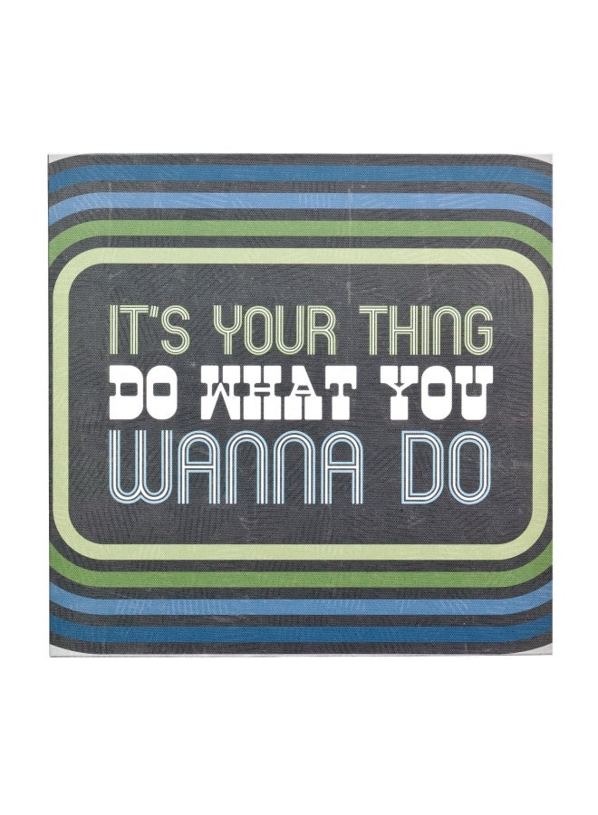 ديمداكو لوحة فنية بعبارة" للحائط متعدد الألوان