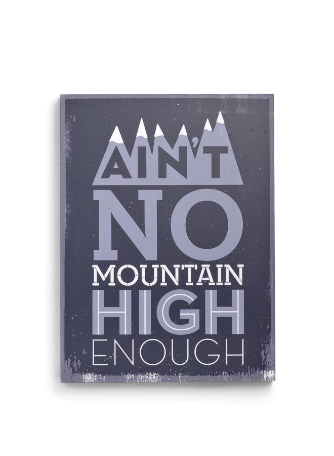 ديمداكو لوحة فنية لديكور الحائط بعنوان "أنت نو ماونتن" متعدد الألوان