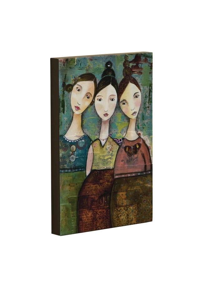 ديمداكو لوحة فنية بتصميم عن الحب متعدد الألوان