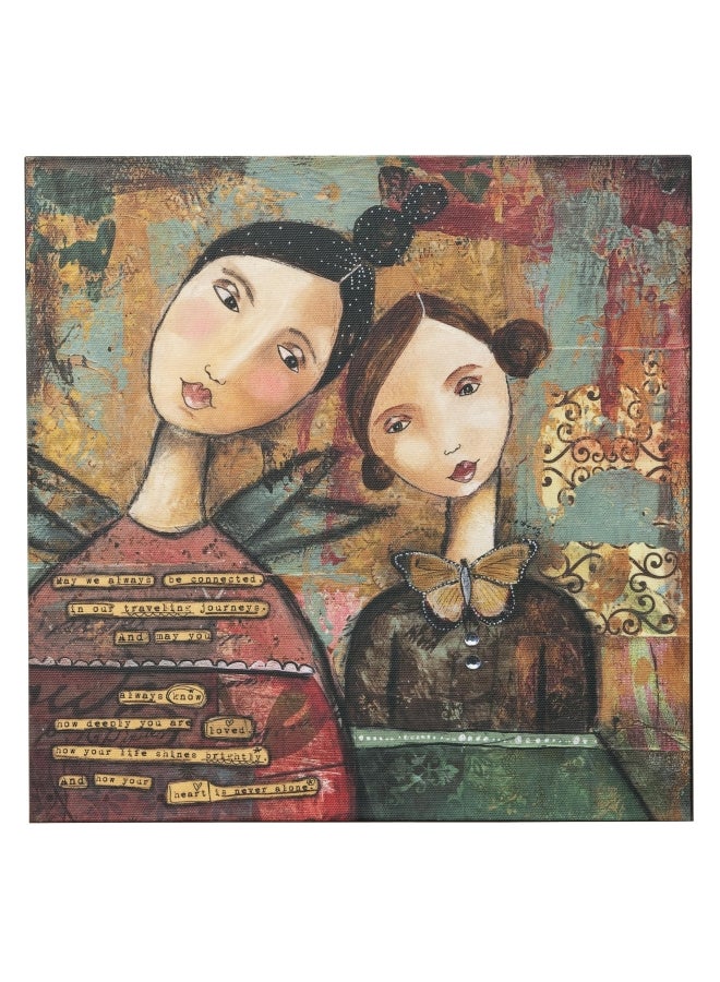 ديمداكو لوحة فنية بتصميم عن الحب متعدد الألوان