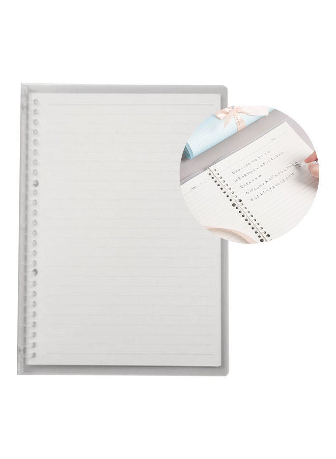 Generic Refillable Notebook Leaf Binder Grey  - Image 1