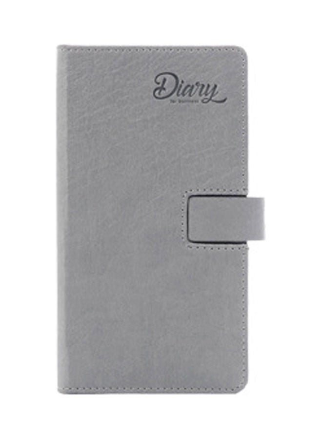 Generic Self-Filling Plan Daily/Monthly Plan Notebook- 128 Sheets Grey 