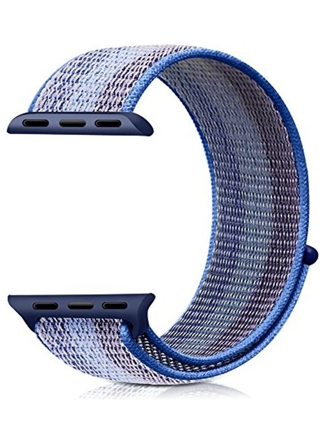 MARGOUN Replacement Nylon Woven Loop Band for Apple Watch SE/6/5/4/3/2/1 38/40mm Multicolour - Image 2