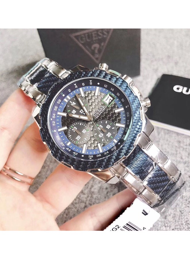 GUESS Men's Water Resistant Chronograph Watch W1046G2 - Image 5