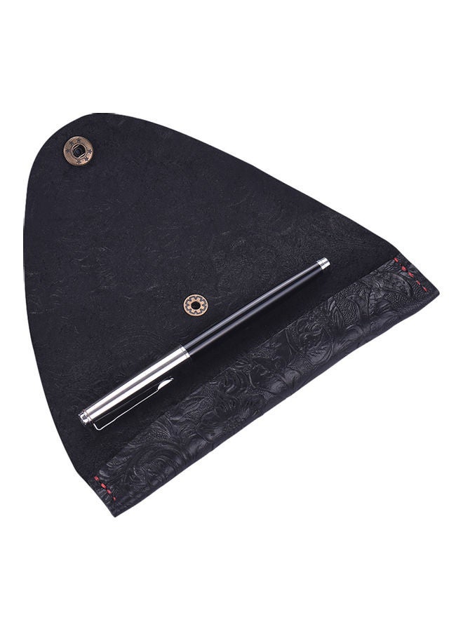 Generic - Handmade Protector Leather Pen Case Black - Image 1