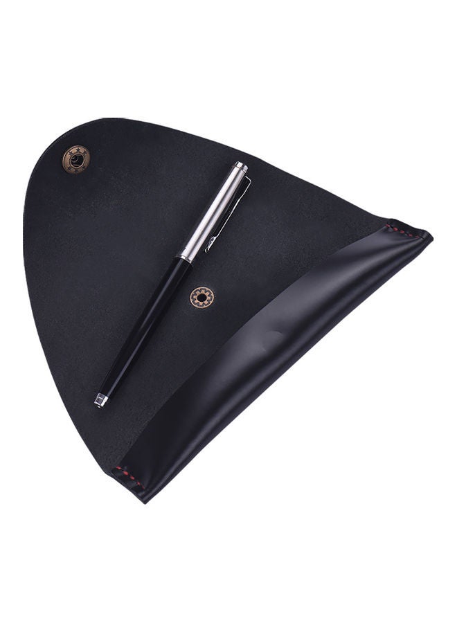 Generic Leather Pen Case Black  - Image 4