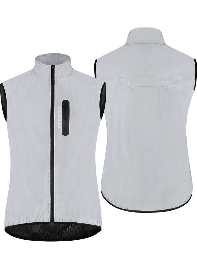 WOSAWE Waterproof Reflective Cycling Vest  - Image 1