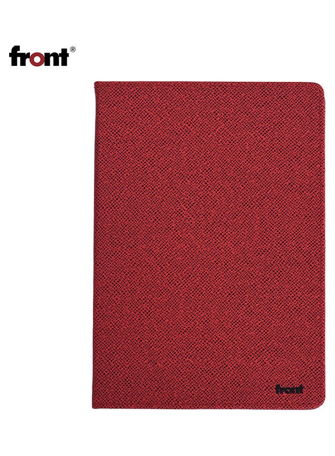 Generic A5 Classic Notebook with PU Leather Pen Loop Bookmark Red  - Image 1