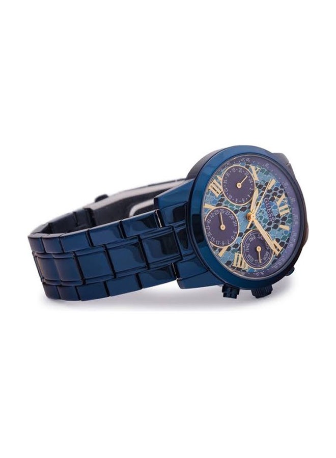 جس ساعة يد كرونوغراف مقاومة للماء طراز W0448L10 للنساء - Image 5