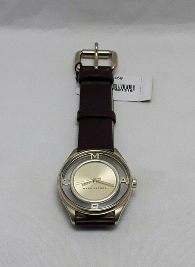 مارك جاكوبس ساعة يد كوارتز تيثر بعقارب طراز MJ1459 للنساء - Image 4