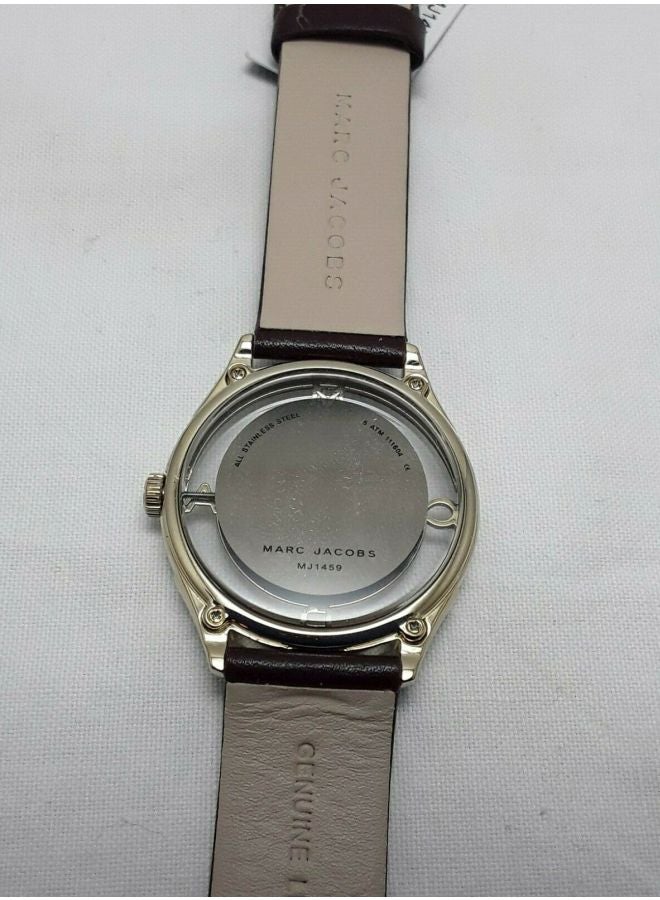 مارك جاكوبس ساعة يد كوارتز تيثر بعقارب طراز MJ1459 للنساء - Image 2