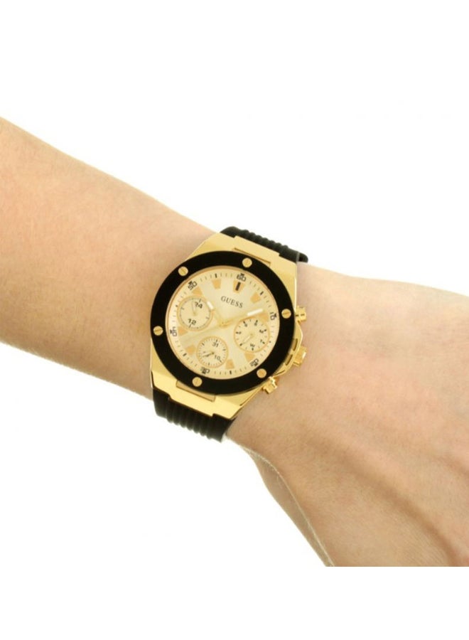 Men's Rubber Chronograph Wrist Watch GW0030L2 - 39 mm - Black