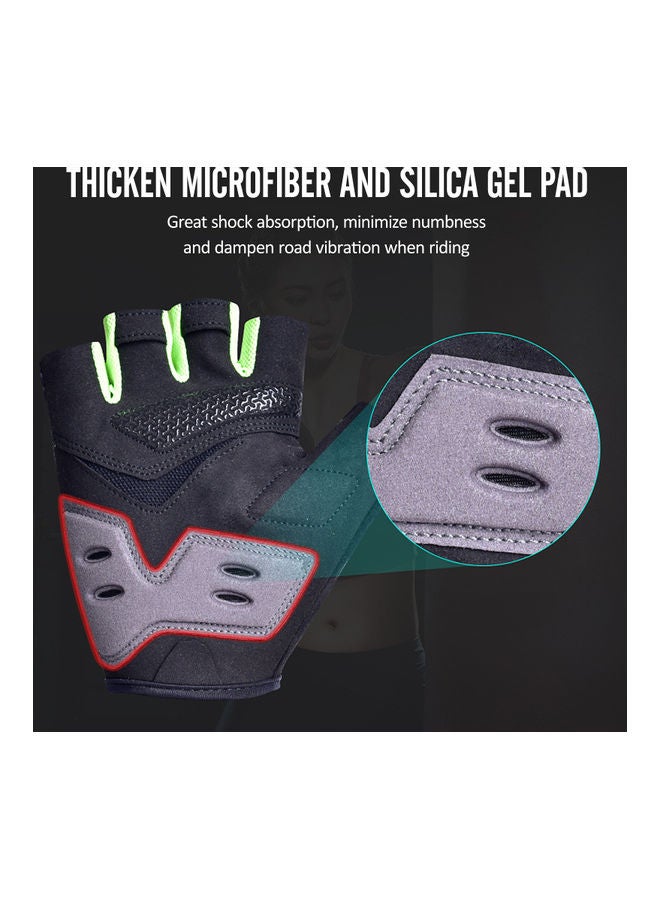 BOODUN Anti-Skid Cycling Half Finger Gloves - Image 3