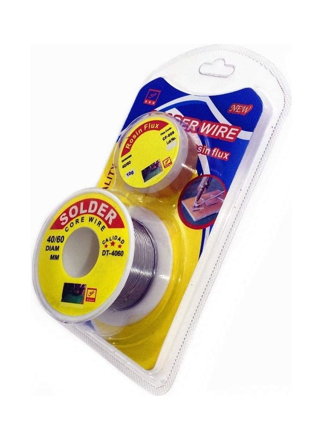 HULI Solder Core Wire With Rosin Flux Silver - Image 3