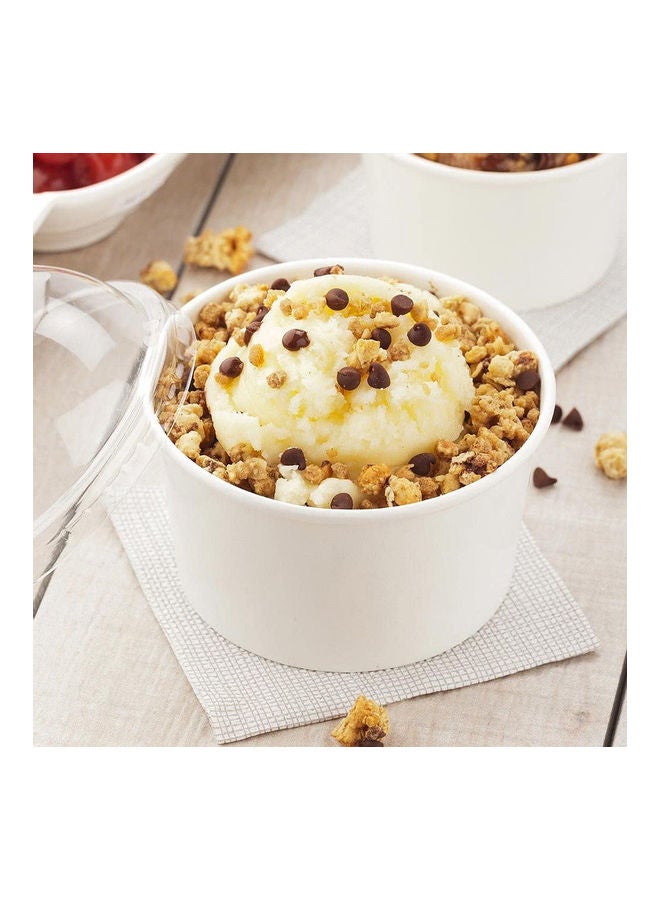 50-Piece Ice Cream Cups White - Image 4