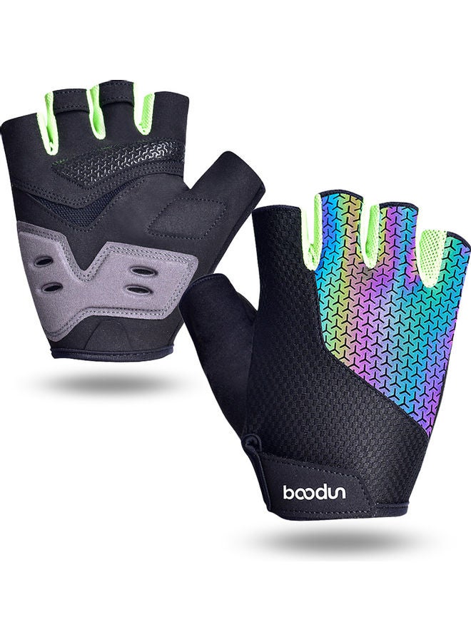 BOODUN Anti-Skid Cycling Half Finger Gloves - Image 1