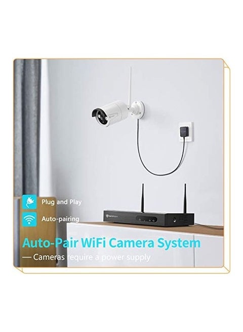 HM241 1080P Wireless Security Camera System with Remote Access