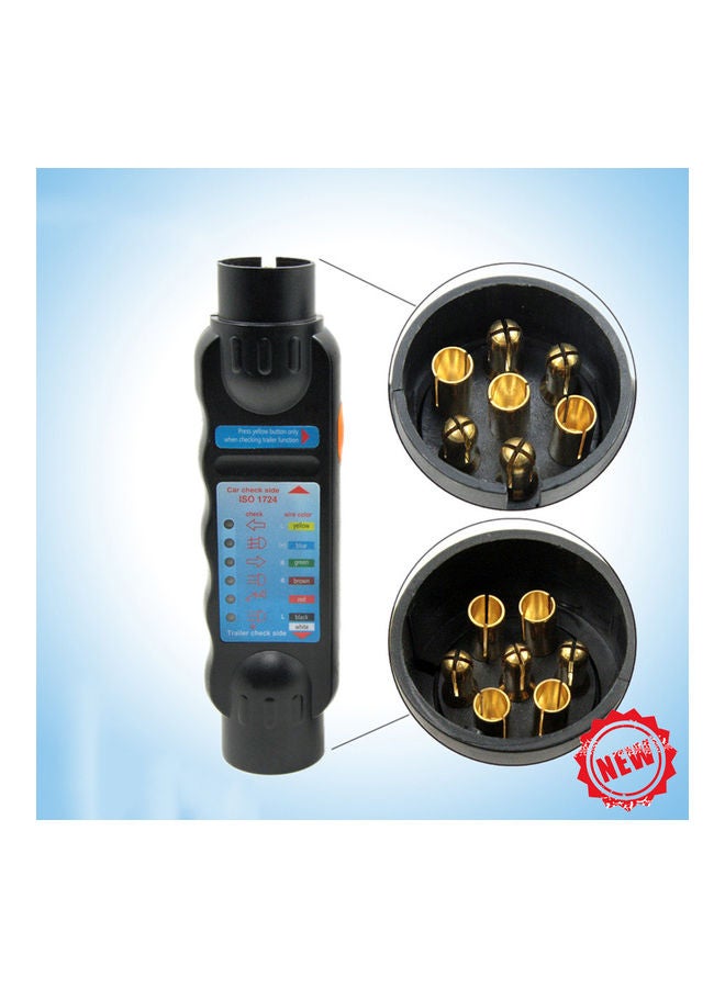 أداة اختبار ضوء الدائرة الكهربائية أسود - Image 2