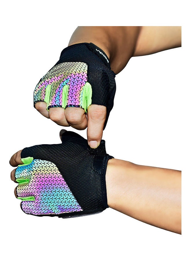 بودون قفازات نصف اصبع مضادة للانزلاق لركوب الدراجات - Image 4