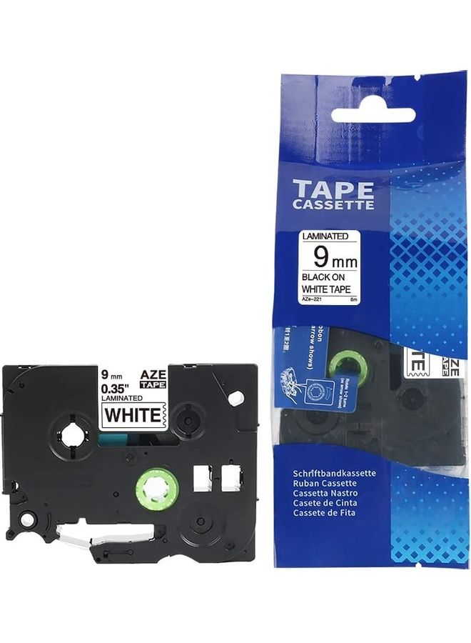SKY Laminated Tape Cassette Black/White  - Image 1