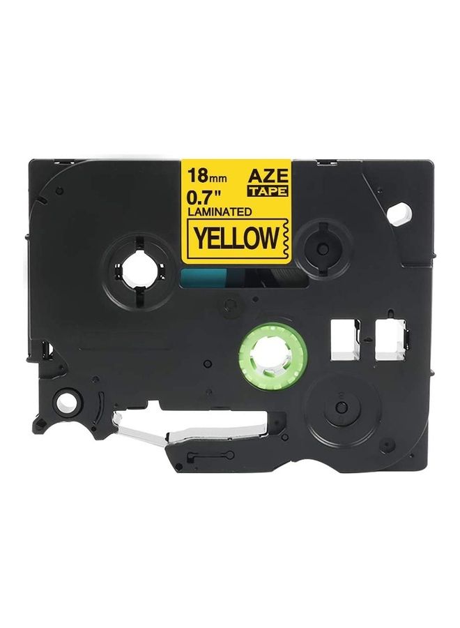 SKY Laminated Tape Cassette Black/Yellow  - Image 2