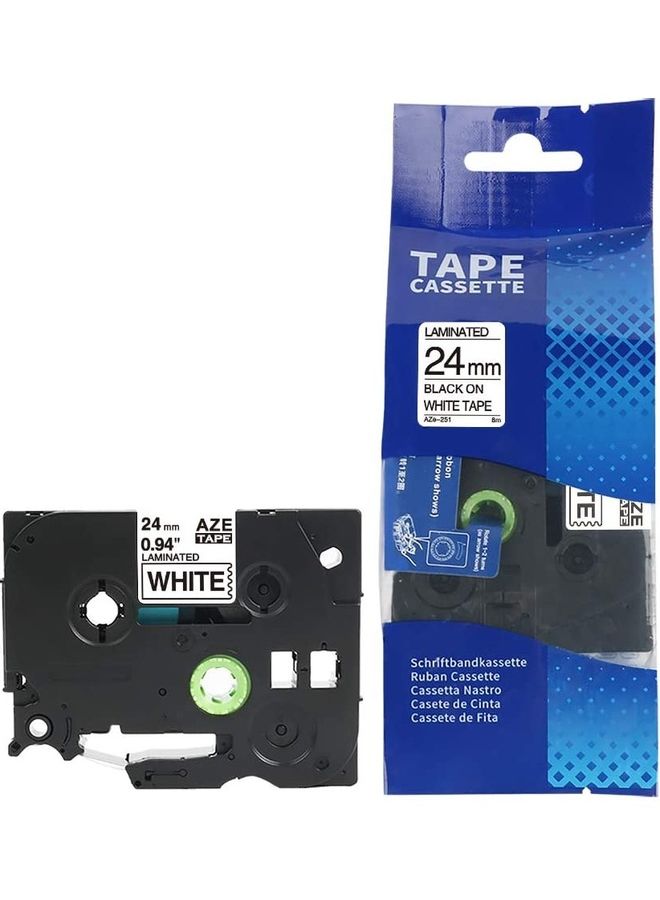 SKY Laminated Tape Cassette Black/White - Image 1