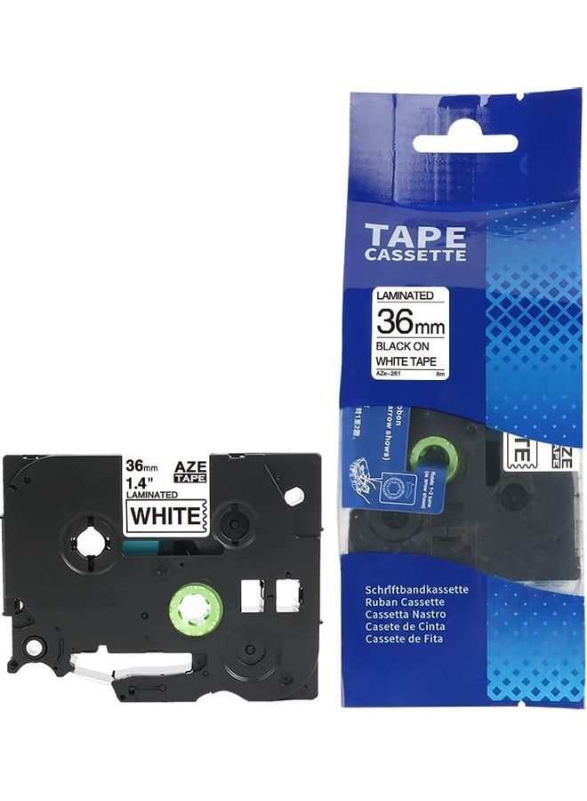 SKY Laminated Tape Cassette Black/White - Image 1