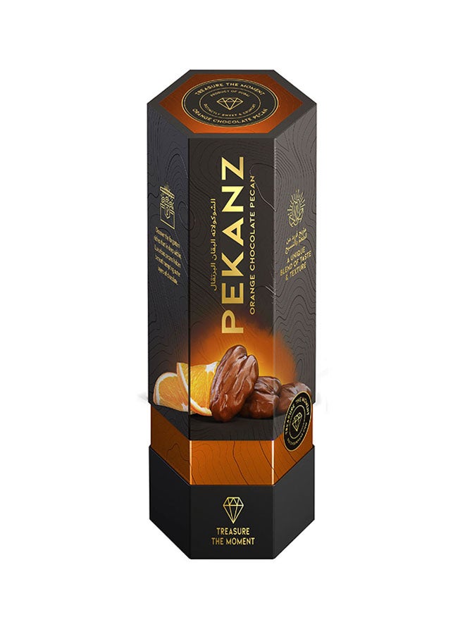 Pecan Coated With Orange Chocolate Box 50grams