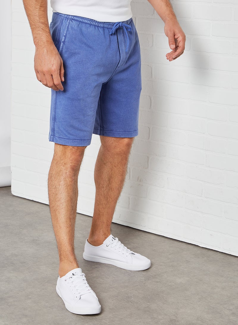 POLO RALPH LAUREN - Embroidered Logo Shorts Bright Navy - Image 1