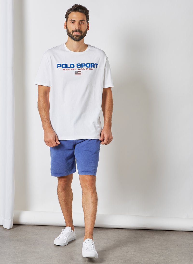 POLO RALPH LAUREN - Embroidered Logo Shorts Bright Navy - Image 1