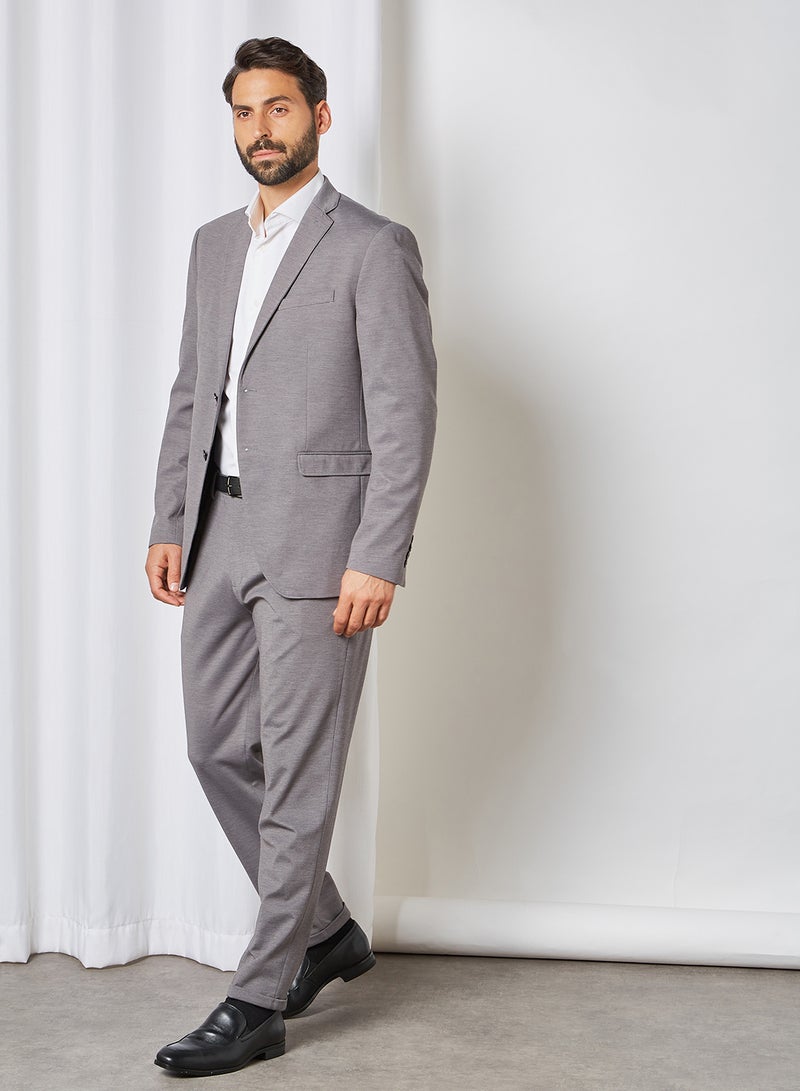 SELECTED - Classic Formal Pant Light Grey Melange - Image 1
