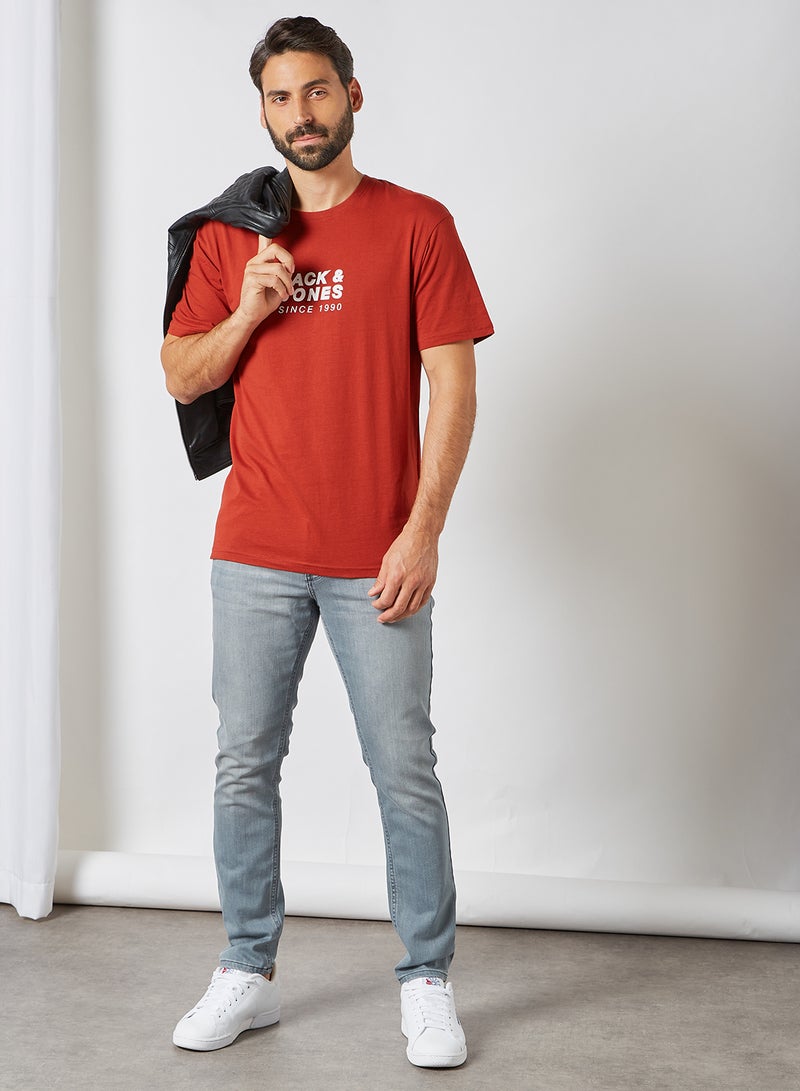 DeFacto Solid Pattern Mid-Rise Jeans Light Blue - Image 4