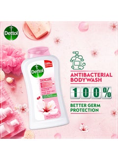 Dettol Skincare Showergel And Bodywash Rose And Sakura Blossom Fragrance 250ml  - Image 3