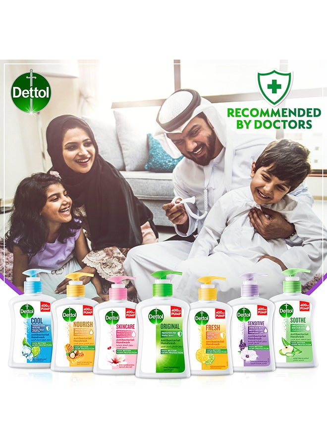 Dettol - Sensitive Anti-Bacterial Liquid Handwash, 400ml - Image 1