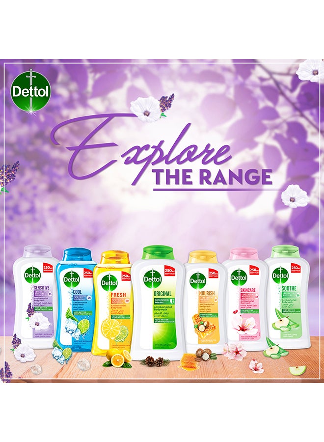 Dettol - Sensitive Showergel And Bodywash Lavender And White Musk Fragrance 250ml - Image 1