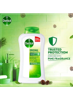 Dettol Original Showergel And Bodywash Pine Fragrance 250ml  - Image 2