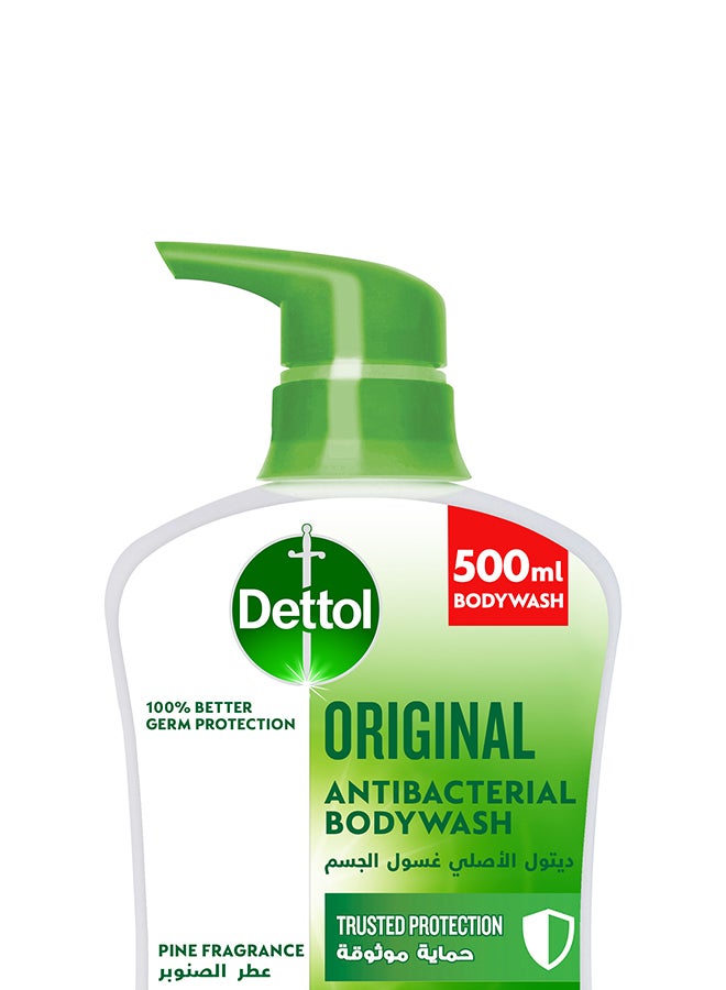 Dettol Original Antibacterial Body Wash, 500ml  - Image 2