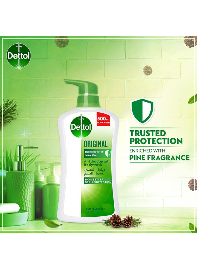 Dettol Original Antibacterial Body Wash, 500ml  - Image 3