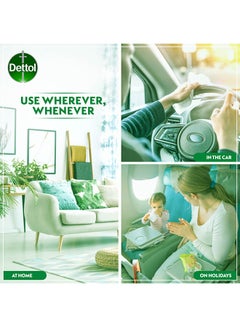 Dettol Original Antibacterial Skin Wipes , Pack of 10 Water Wipes  - Image 5