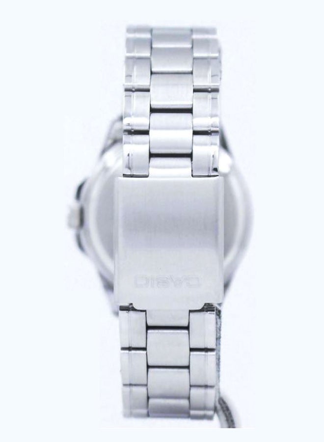 CASIO Men's Water Resistant Analog Watch MTP-1215A-1A - 43 mm - Silver - Image 5